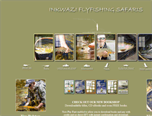 Tablet Screenshot of inkwaziflyfishing.co.za